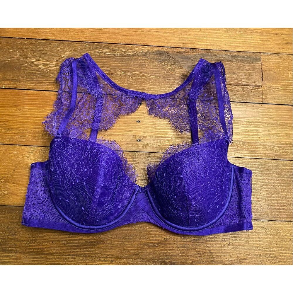 Victoria's Secret Purple Lace Bra